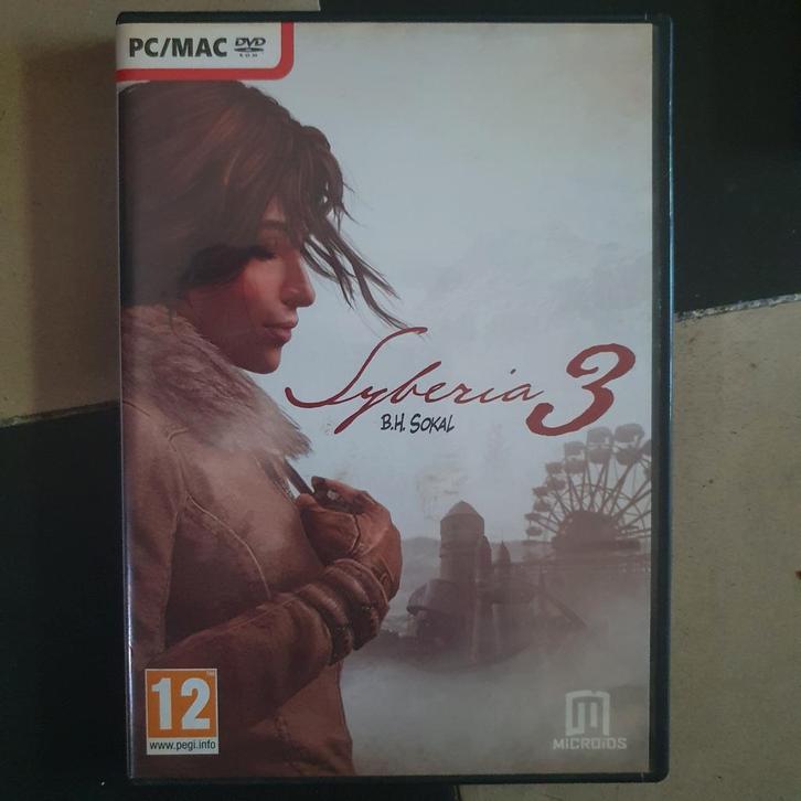 Sibérie 3, Consoles de jeu & Jeux vidéo, Jeux | PC, Comme neuf, Aventure et Action, À partir de 12 ans, Enlèvement ou Envoi