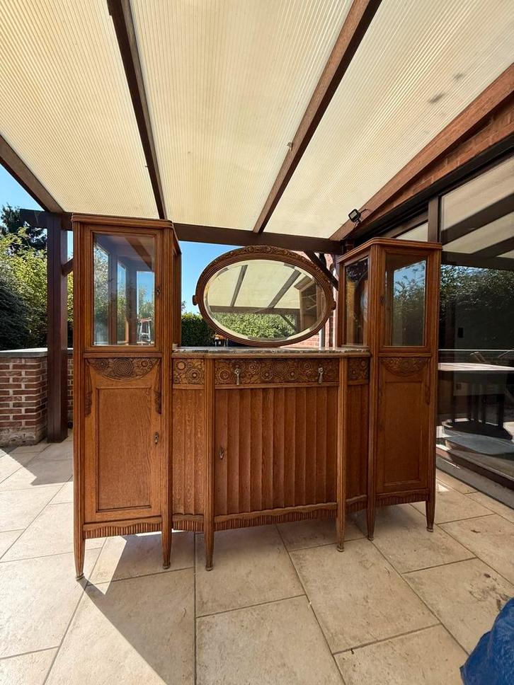 Antieke massief houten meubels, Antiek en Kunst, Antiek | Meubels | Kasten, Ophalen