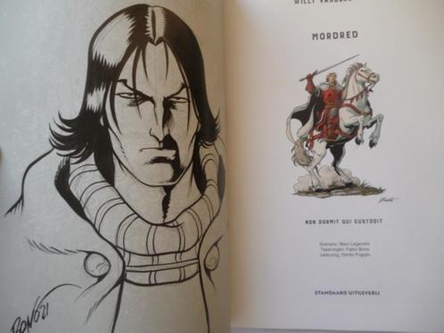 De Rode Ridder - 267 Mordred - gesigneerd met tekening Fabio, Livres, BD, Comme neuf, Une BD, Enlèvement ou Envoi