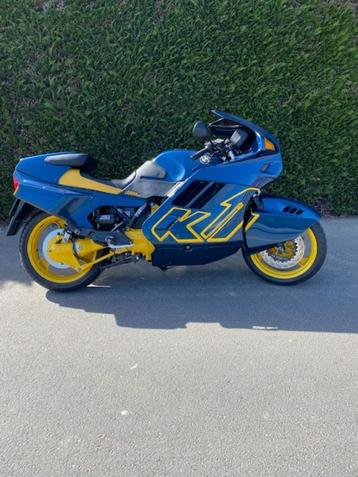 Zeer mooie BMW K1 1990 Blauw/Geel, Motoren, 1000 cc