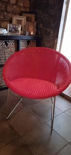 fauteuil Lloyd Loom, Huis en Inrichting, Ophalen, Gebruikt, Riet of Rotan