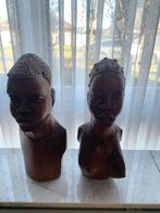 Houten afrikaanse beelden, Antiek en Kunst, Ophalen