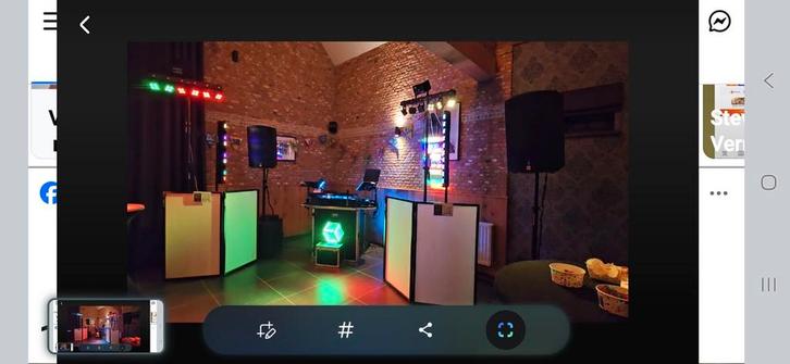 Gedeeltelijkediscobar wegens stopzetting bijberoep, Muziek en Instrumenten, Dj-sets en Draaitafels, Zo goed als nieuw, Dj-set