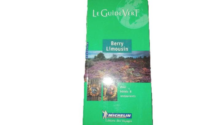 (1) -berry limousin, Boeken, Reisgidsen, Zo goed als nieuw, Reisgids of -boek, Michelin, Ophalen of Verzenden