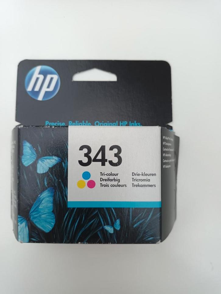 HP 343 originele drie-kleuren inktcartridge, Computers en Software, Printerbenodigdheden, Nieuw, Cartridge, Ophalen