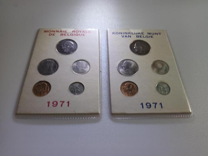 FDC set 1971 - Boudewijn I, Postzegels en Munten, Munten | België, Setje, Verzenden