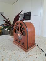 Vintage (werkende) radio, Antiek en Kunst, Ophalen