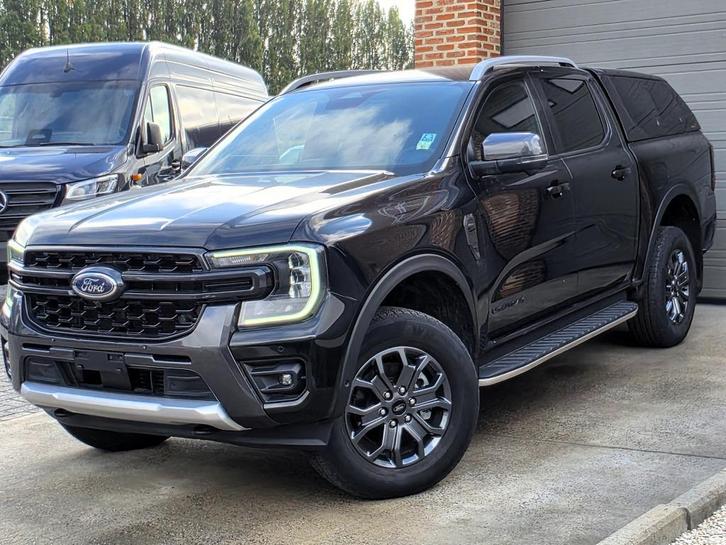 Ford Ranger Wildtrak - 4x4 - 2024 - Alpha Hardtop - 205 PK, Auto's, Bestelwagens en Lichte vracht, Bedrijf, Te koop, 360° camera
