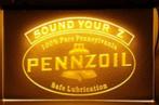 Pennzoil 3d LED reclame decoratie verlichting mancave lamp, Nieuw, Ophalen of Verzenden, Lichtbak of (neon) lamp