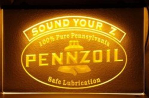 Pennzoil 3d LED reclame decoratie verlichting mancave lamp, Collections, Marques & Objets publicitaires, Neuf, Table lumineuse ou lampe (néon)
