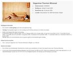 Dagticket Thermen Mineraal 6 maart 26, Tickets en Kaartjes, Eén persoon