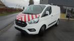 FORD TRANSIT CUSTOM L1H1 - 130 PK - TREKHAAK - CRUISE - GAR, Autos, Achat, Euro 6, Entreprise, 3 places