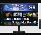 Samsung smart monitor 27inch met garantie, In hoogte verstelbaar, HDMI, Nieuw, Full HD