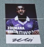 RSC Anderlecht / Foto Zoumana Keita / Handtekening, Verzamelen, Verzenden, Nieuw, Spelerskaart