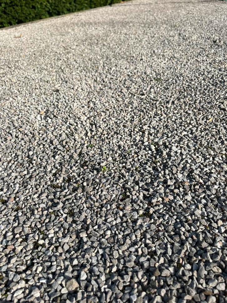 GRATIS Fijn grind en honinggraatmatten, Tuin en Terras, Grind, Keien en Split, Gebruikt, Grind, Grijs, Ophalen