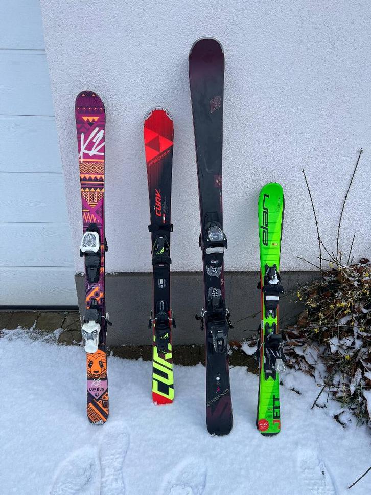 Ski alpin, Sport en Fitness, Skiën en Langlaufen, Zo goed als nieuw, Ski's, Ski, Fischer, 100 tot 140 cm, Ophalen