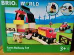 BRIO World 33719 Treinset met boerderij, Ophalen, Zo goed als nieuw, Overige typen
