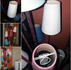 ✓ZELDZAME 4 PRACHTIGE VINTAGE LAMPEN & VLOERLAMP, Ophalen