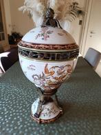 Oude deksekpot met bronzen decoratie, Ophalen of Verzenden