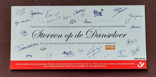 Sterren op de dansvloer 2006 met originele handtekeningen., Verzamelen, Film en Tv, Gebruikt, Ophalen of Verzenden