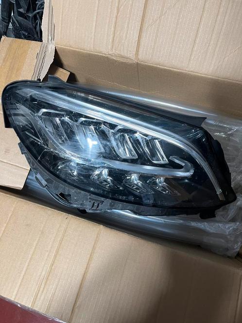 Koplamp links en rechts Mercedes C klasse - W205, Auto-onderdelen, Verlichting, Mercedes-Benz, Gebruikt, Ophalen of Verzenden