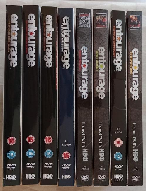 Entourage • Seizoen 1 t/m 8 - HBO, Cd's en Dvd's, Dvd's | Komedie, Zo goed als nieuw, Vanaf 12 jaar, Ophalen of Verzenden