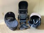 Torck kinderwagen/maxi-cosi/buggy (3-in1), Kinderen en Baby's, Kinderwagens en Combinaties, Gebruikt, Combiwagen, Verstelbare duwstang