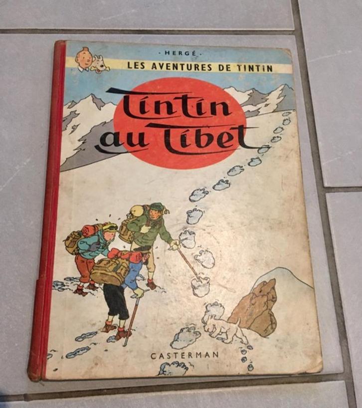BD TINTIN - Tintin au Tibet B29 1960/61, Boeken, Stripverhalen, Ophalen of Verzenden