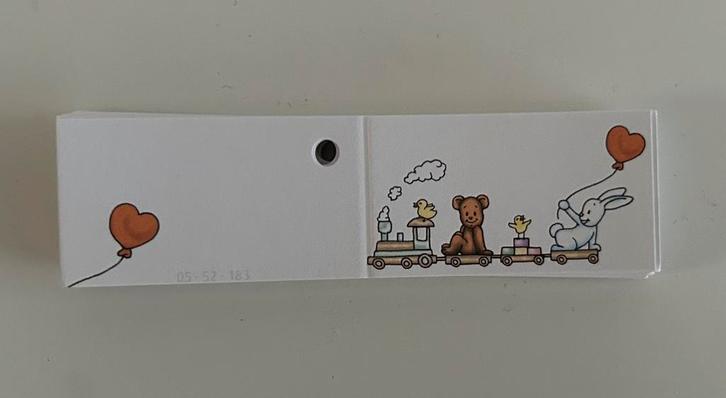 20 naamkaartjes voor doopsuiker, Verzamelen, Geboortekaartjes en Visitekaartjes, Geboortekaartje, 1980 tot 1990, Ophalen of Verzenden