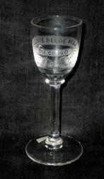 LIKEURGLAASJE COMPAGNIE BELGE MARITIME DU CONGO CA 1920, Verzamelen, Scheepvaart, Ophalen of Verzenden, Zo goed als nieuw, Motorboot