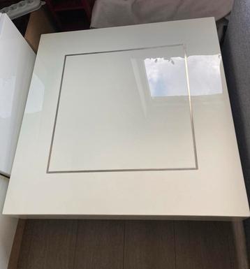 Design salontafel - licht creme kleur  beschikbaar voor biedingen