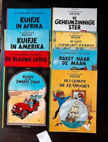 Strips Kuifke beschikbaar voor biedingen