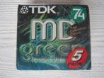 5x Minidisc TDK 74min, Audio, Tv en Foto, Walkmans, Discmans en Minidiscspelers, Ophalen of Verzenden, Minidisc-recorder