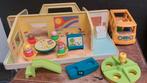 Vintage kleuterschooltje 1973 fisher price met bus, Kinderen en Baby's, Speelgoed | Fisher-Price, Ophalen of Verzenden, Gebruikt
