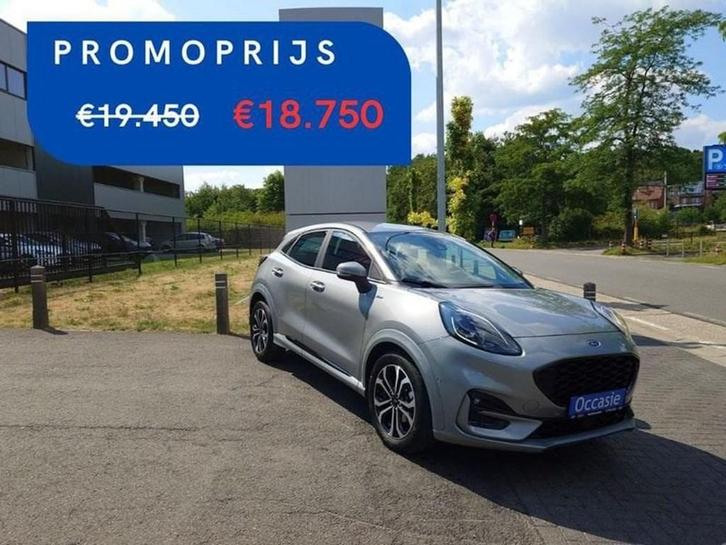Ford Puma ST-Line 1.0i EcoBoost mHEV 125pk M6 *16437 OC0516, Autos, Ford, Puma, Hybride Électrique/Essence, Euro 6, SUV ou Tout-terrain