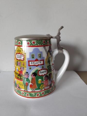 Bierpot-pul met deksel beschikbaar voor biedingen