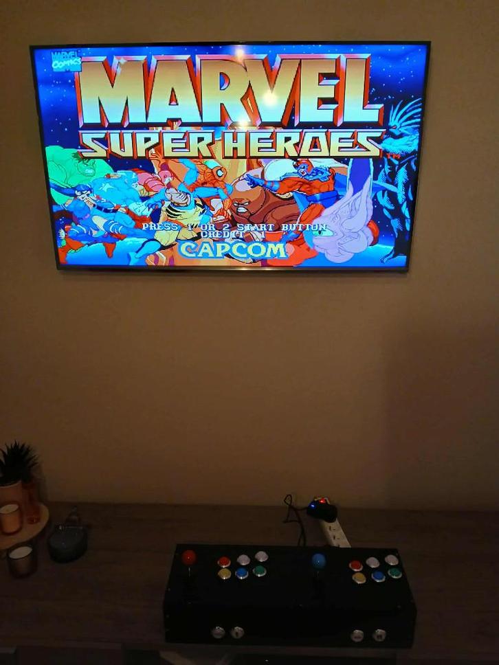 arcade panel 2 players  8800games, Verzamelen, Automaten | Overige, Gebruikt, Ophalen of Verzenden