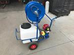SPROEIVAT OP WIELEN 50 L met honda motor, Tuin en Terras, Ophalen