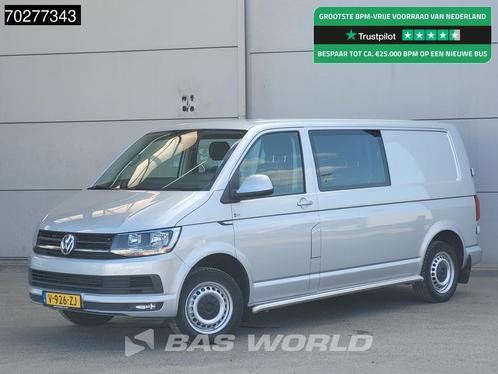 Volkswagen Transporter 150PK Dubbel Cabine L2H1 Navi Airco E, Auto's, Bestelwagens en Lichte vracht, Bedrijf, Te koop, Airconditioning