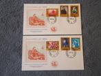 België OCB 1076/81 - First Day Covers - (F5), Ophalen of Verzenden, Gestempeld, 1e dag stempel