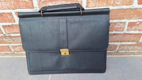 Aktentas, nieuw, Bijoux, Sacs & Beauté, Sacs | Cartables, Neuf, Porte-documents ou Cartable, 40 à 50 cm, 30 à 40 cm, Noir, Enlèvement ou Envoi