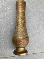 Vintage Indische vaas ( gegraveerd ), Antiek en Kunst, Antiek | Brons en Koper, Ophalen of Verzenden, Koper