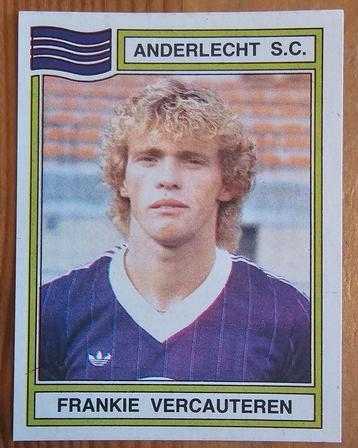 Panini Football 84 nr 14 Frankie Vercauteren Anderlecht! beschikbaar voor biedingen