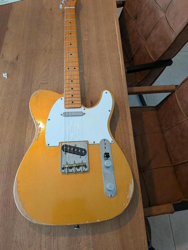 Telecaster semi custom built., Muziek en Instrumenten, Snaarinstrumenten | Gitaren | Elektrisch, Fender, Ophalen