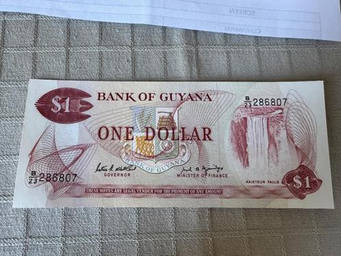 1 Dollar Guyana (229), Postzegels en Munten, Bankbiljetten | Amerika, Los biljet, Zuid-Amerika, Ophalen of Verzenden