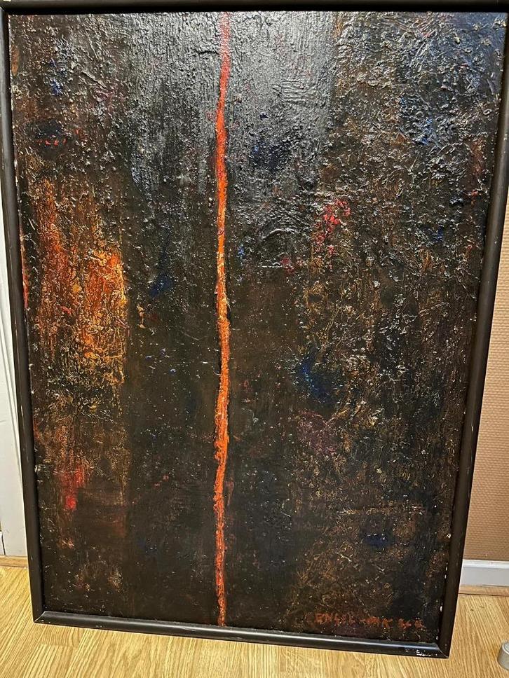 Schilderij van Engel Pak Rozier (Ernst Engel), Antiek en Kunst, Kunst | Schilderijen | Modern, Ophalen