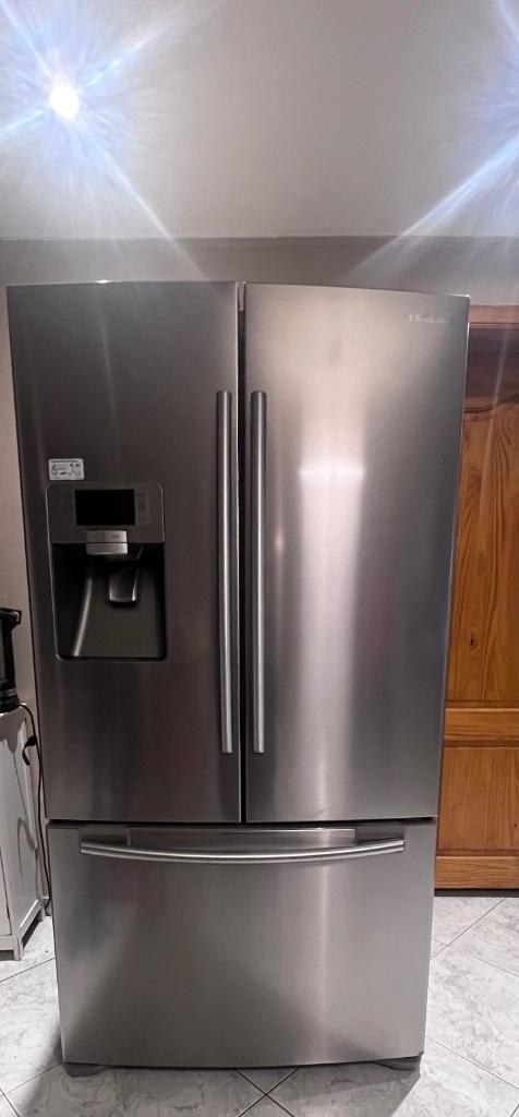 Réfrigérateur américain Samsung 3 portes HS (fuite gaz), Elektronische apparatuur, Koelkasten en IJskasten, Niet werkend, Met aparte vriezer