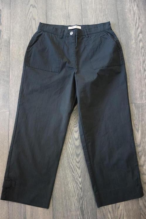 Pantacourt noir "TONI" Envoi compris, Kleding | Dames, Broeken en Pantalons, Gedragen, Zwart, Driekwart, Verzenden