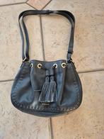 Sac à bandoulière en cuir Etrier gris, Enlèvement ou Envoi, Gris