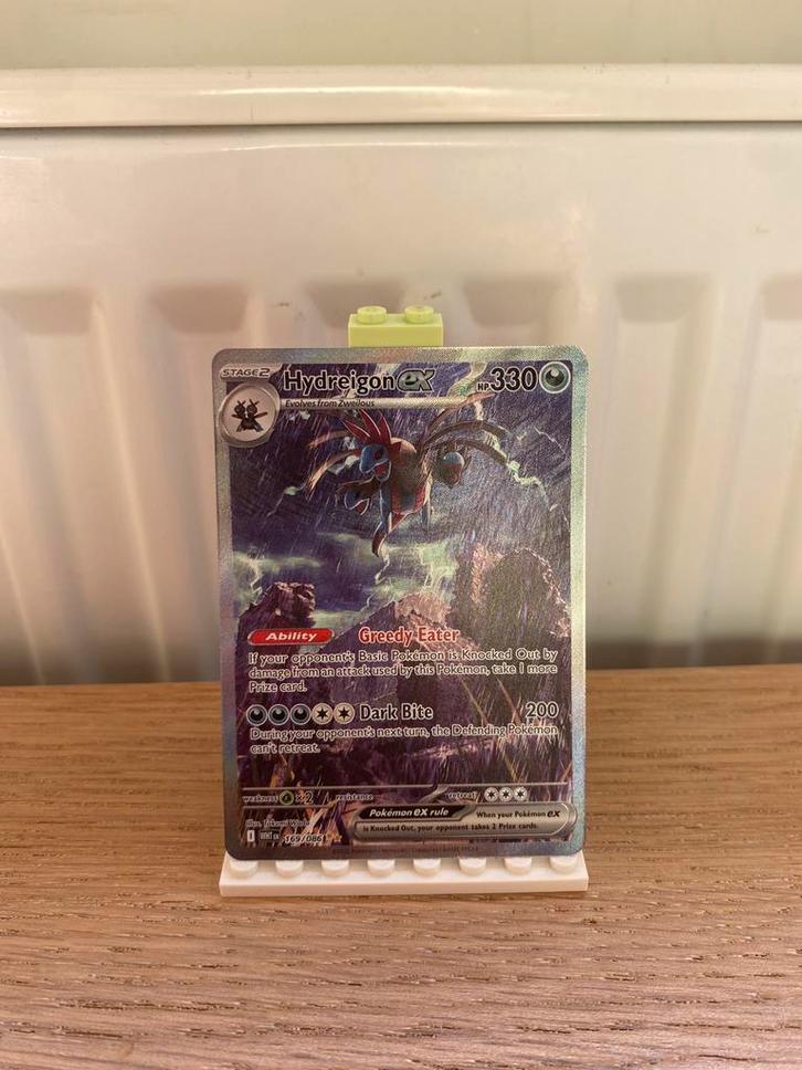 Hydreigon ex 169/086 - Pokemon Kaart, Hobby en Vrije tijd, Verzamelkaartspellen | Pokémon, Nieuw, Losse kaart, Foil, Ophalen of Verzenden